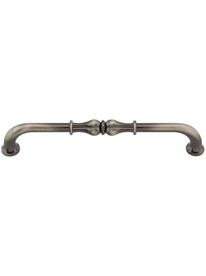 Bella Cabinet Pull - 6 1/4 inch Center-to-Center in Brushed Pewter.